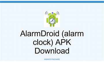 AlarmDroid for Android - Download the APK from Habererciyes